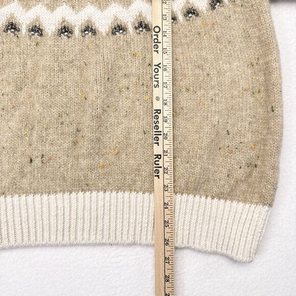 Pilcro Turtleneck Sweater Plus Size 2X Oversized Fair Isle Slouchy Ribbed NEW - Picture 15 of 15
